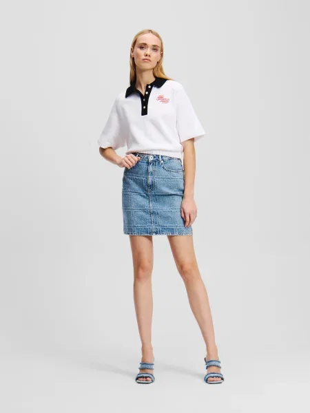 KARL LAGERFELD JEANS Fustă denim albastru