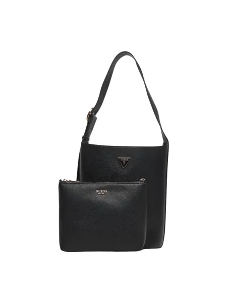 Guess Torba Meridian Z Woreczkiem schwarz czarna