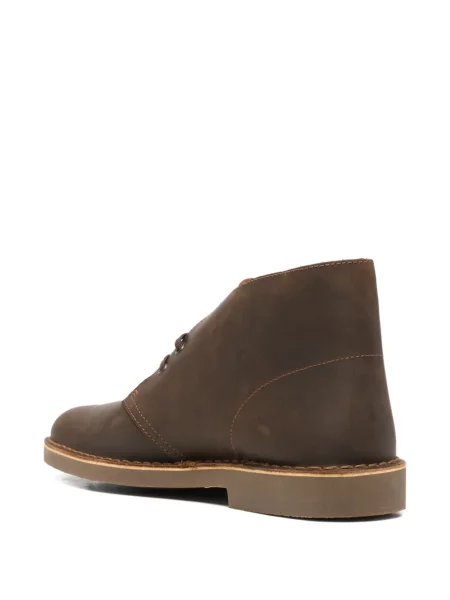 Пустинни ботуши Clarks Originals с връзки с дантела кафяво
