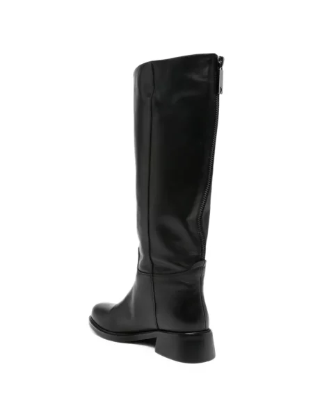 Botine Linda Baumann din piele negru