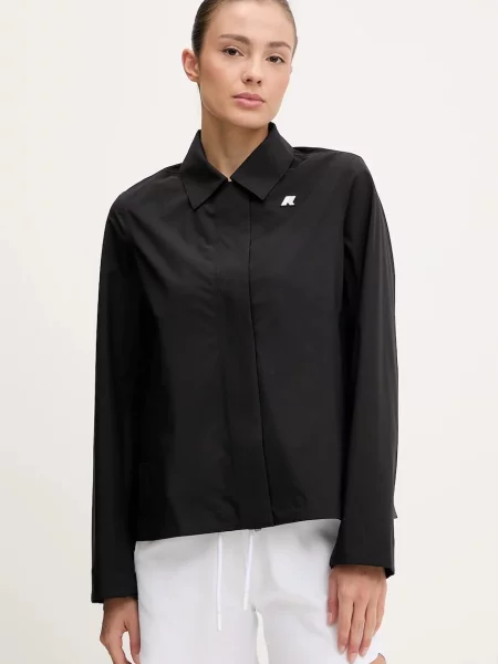 Kurtka K-way ze stretchu czarna