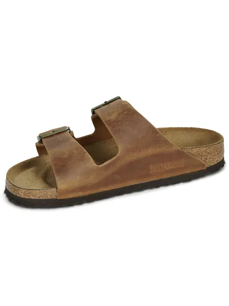 Pantofi Birkenstock din piele maro