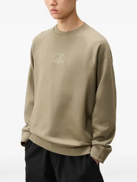 Hanorac C.p. Company cu broderie verde