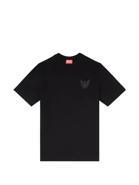 Tricou Diesel cu autograf negru