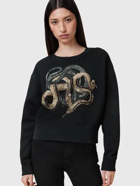 Bluză Allsaints negru