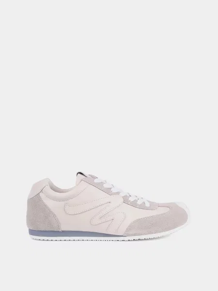 Шкіряні Кросівки MIRATON бежевий