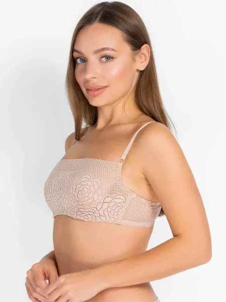 Бюстгальтер бандо Anabel Arto черный