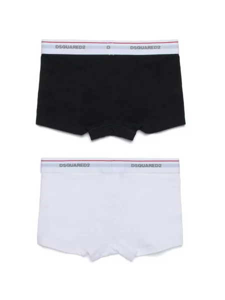 Majtki dziecięce Dsquared2 czarne