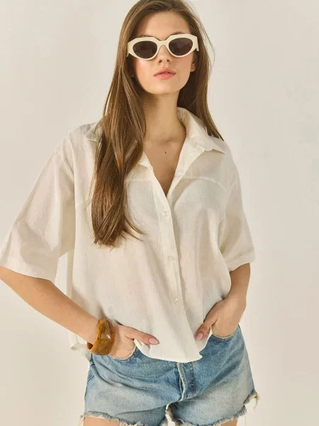 Bianco Lucci Bluză ecru