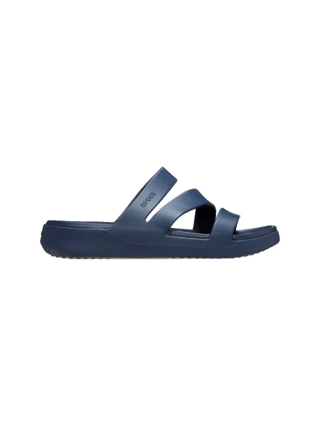 Pantofi Crocs cu bretele albastru