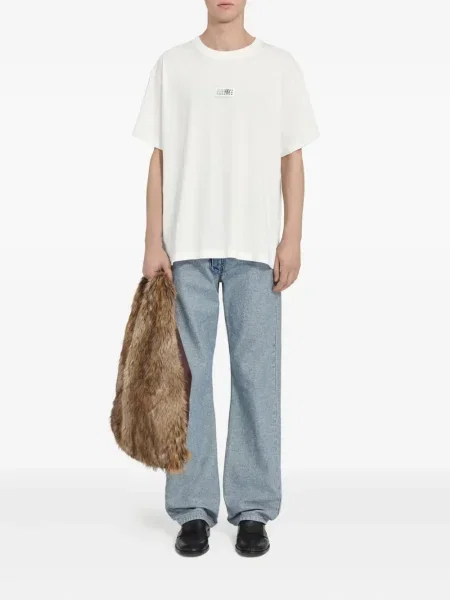 Tricou Mm6 Maison Margiela alb