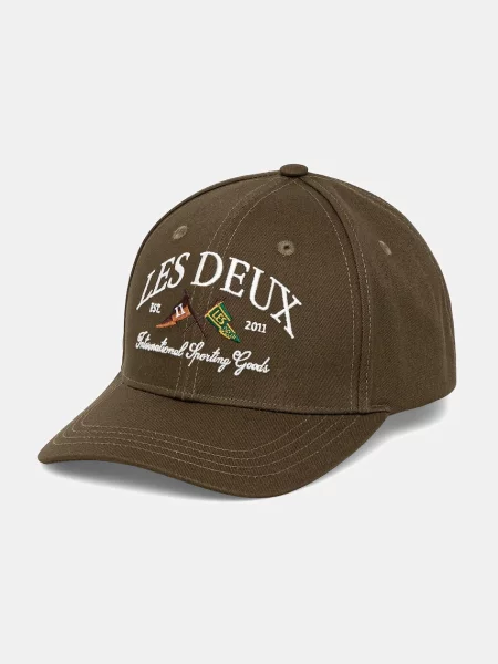 Les Deux baseballová čepice zelená
