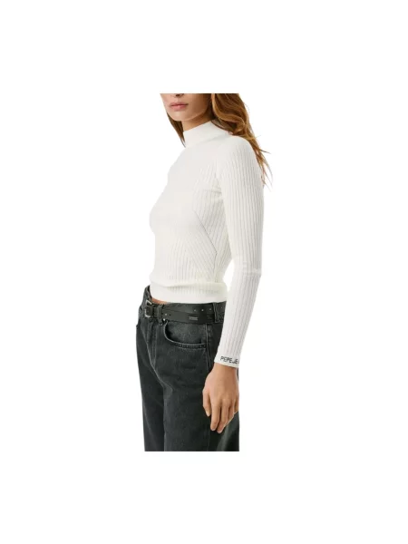 Sweter Pepe Jeans biały
