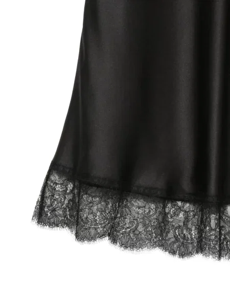 Fustă Carine Gilson din satin negru
