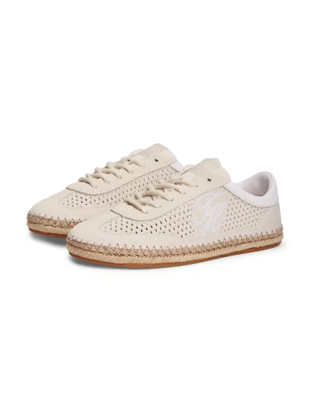 Tommy Hilfiger Espadrile Th Heritage Rope Sneaker Bej alb