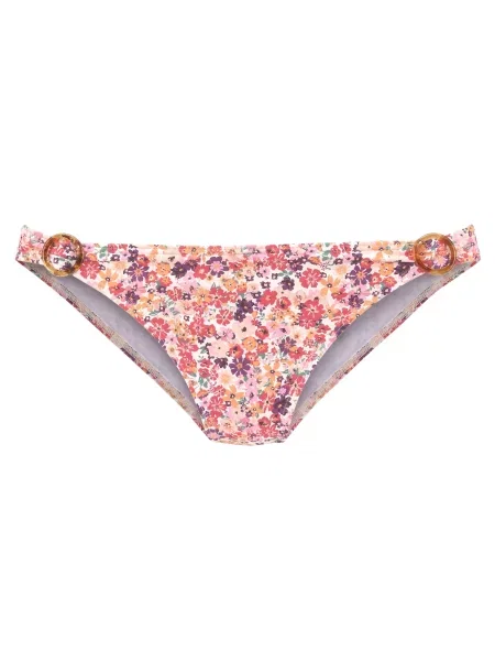 JETTE Bikini donji dio zelena / mandarina / svijetloroza / bordo bijela