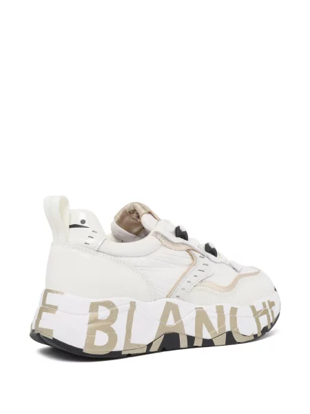 Sneakerși Voile Blanche cu imagine alb