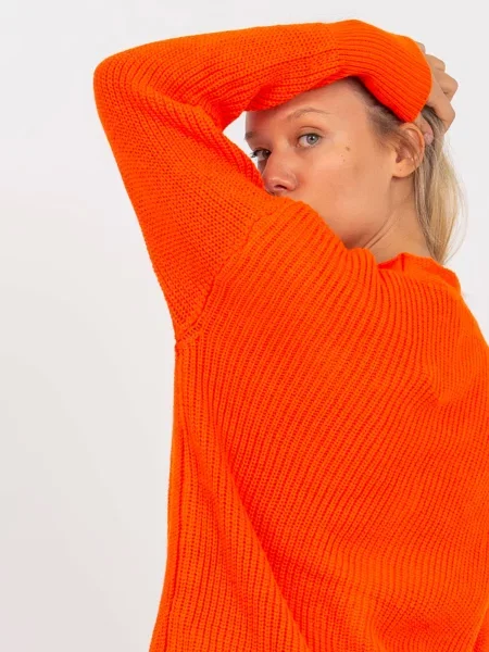 Pulover Rue Paris portocaliu