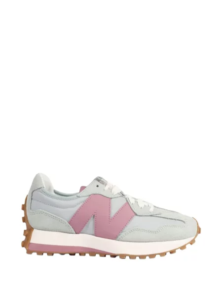 Pantaloni scurți New Balance 327 din piele de căprioară cu cordon albastru
