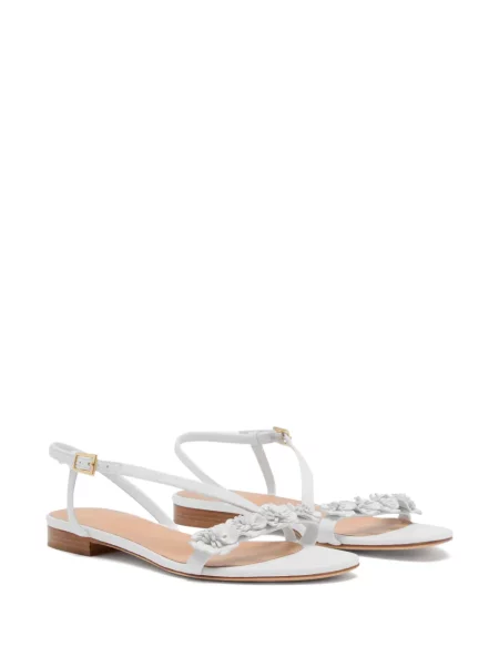 Sandale Malone Souliers din piele alb