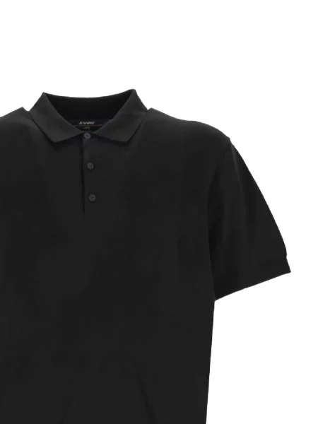 Polo K-way scurt negru