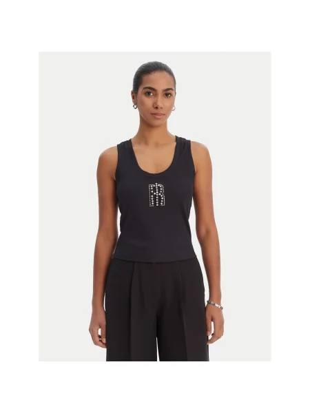 Top Fracomina negru