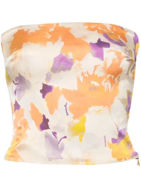 Top Patrizia Pepe pomarańczowy