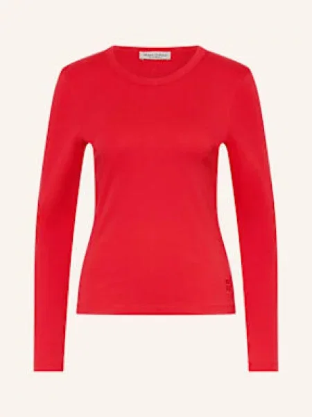 Marc O'polo Tričko S Dlouhým Rukávem červená