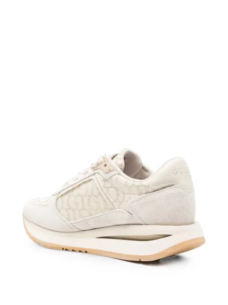 Szarvasbőr sneaker Guess nyomtatás