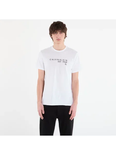 Tricou Calvin Klein Jeans Ss Eu Wholesale Tee White L alb