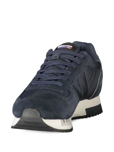Sneakerși Blauer cu autograf albastru