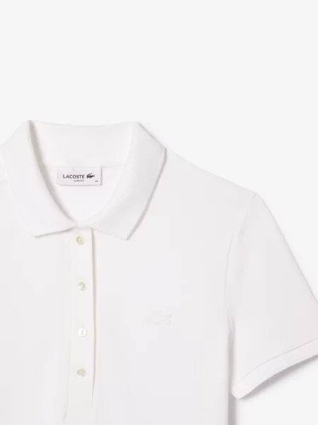 Поло Lacoste біле