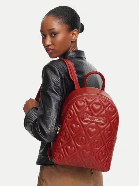 Ruksak LOVE MOSCHINO crvena