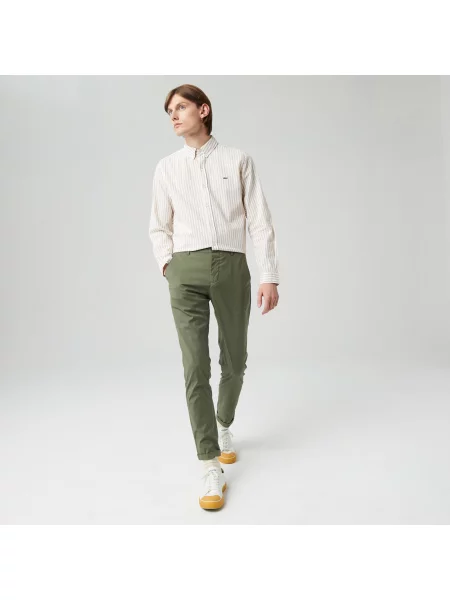Lacoste Spodnie zielone