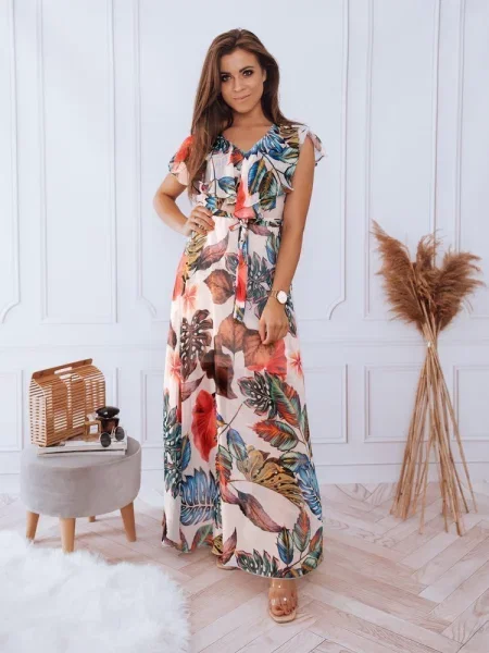 Rochie maxi Dstreet gri