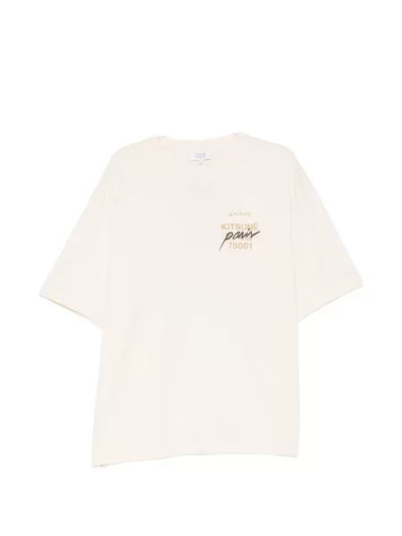 Tricou Maison Kitsune cu imagine