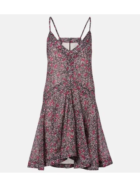 Rochie Marant Etoile cu model floral negru