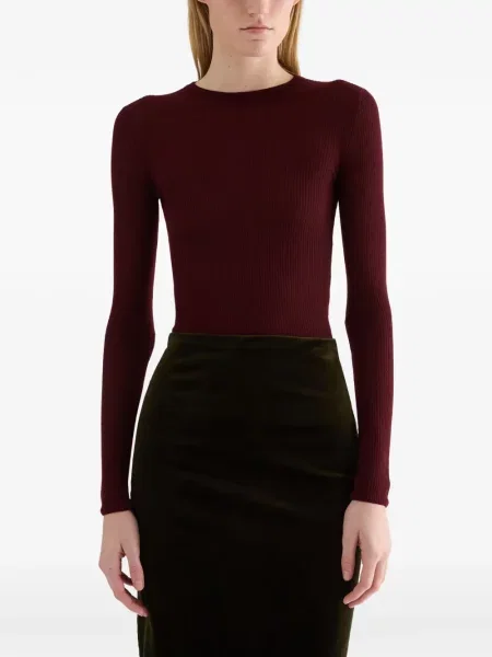 Pulover Jil Sander de lână violet