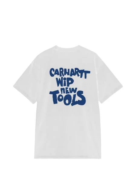 Tricou Carhartt Wip cu imagine alb