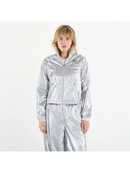 Φούτερ adidas Tracktop Silver Metallic XS ασημί