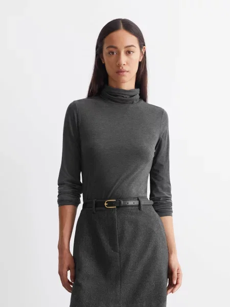 Водолазка Marc O’Polo темно-сірий бавовна/модал сіра