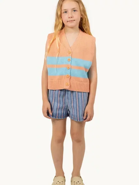 Tinycottons Дитячі шорти STRIPES MULTICOLOR SHORT
