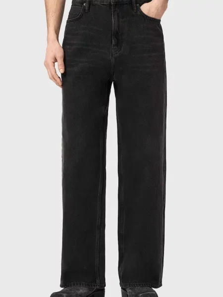 AllSaints jeans BIG negru