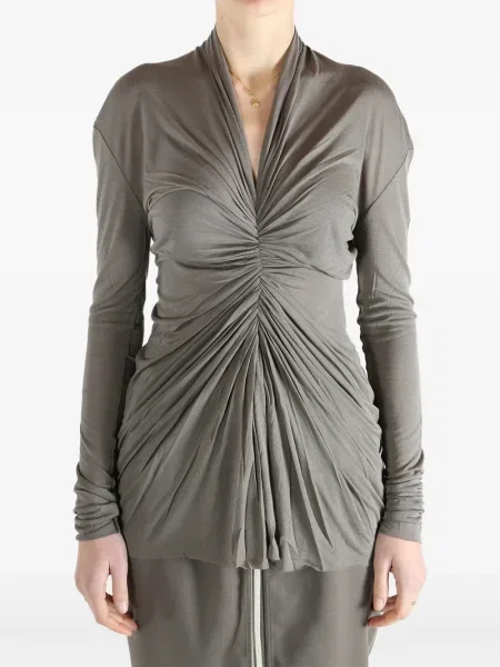 Top Rick Owens drapat gri