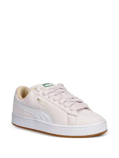 Sneakerși Puma Suede din piele de căprioară roz