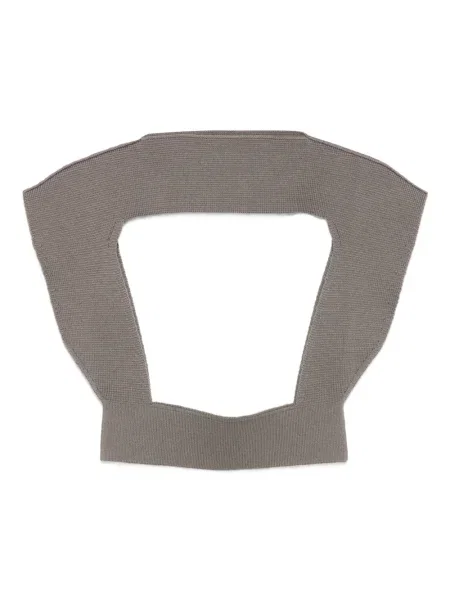 Top Rick Owens de lână gri