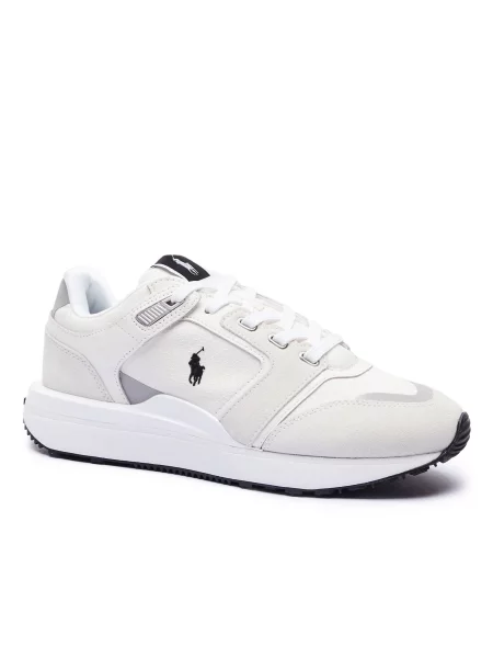 POLO RALPH LAUREN Teniși din piele Train 89 alb