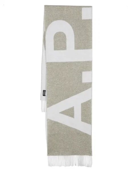 Fular A.p.c. tricotate verde