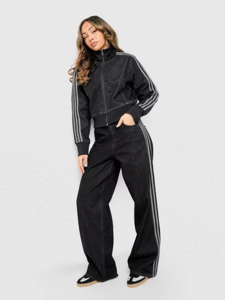 Adidas Kalhoty Firebird Tp D černé