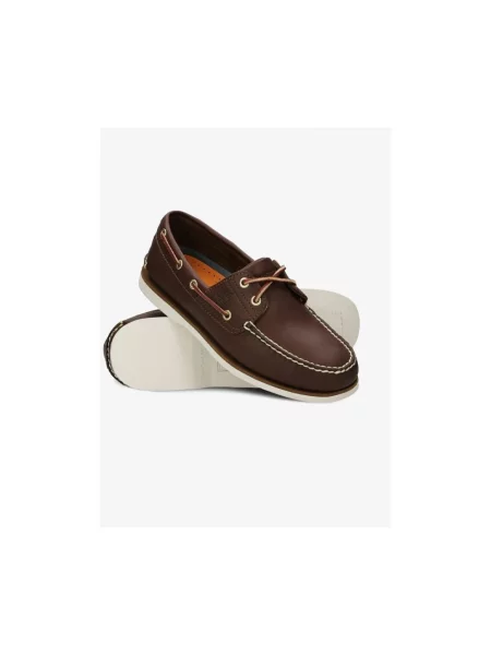 Półbuty Timberland skórzane brązowe